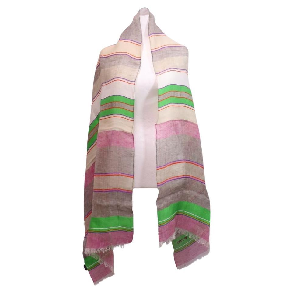 Etro Colorful Striped Scarf