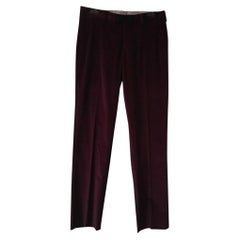 Etro Cotton Purple Trousers