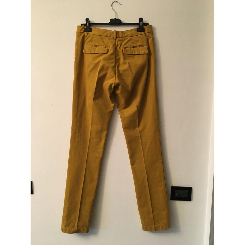 Etro Cotton Yellow Trousers

Etro trousers. Yellow \ ocher color. Cotton composition. Italian size 46. Measures 42cm waist, 113cm long and 87cm crotch. Excellent condition, no defects to report!

General information:
Designer: Etro
Condition: Good