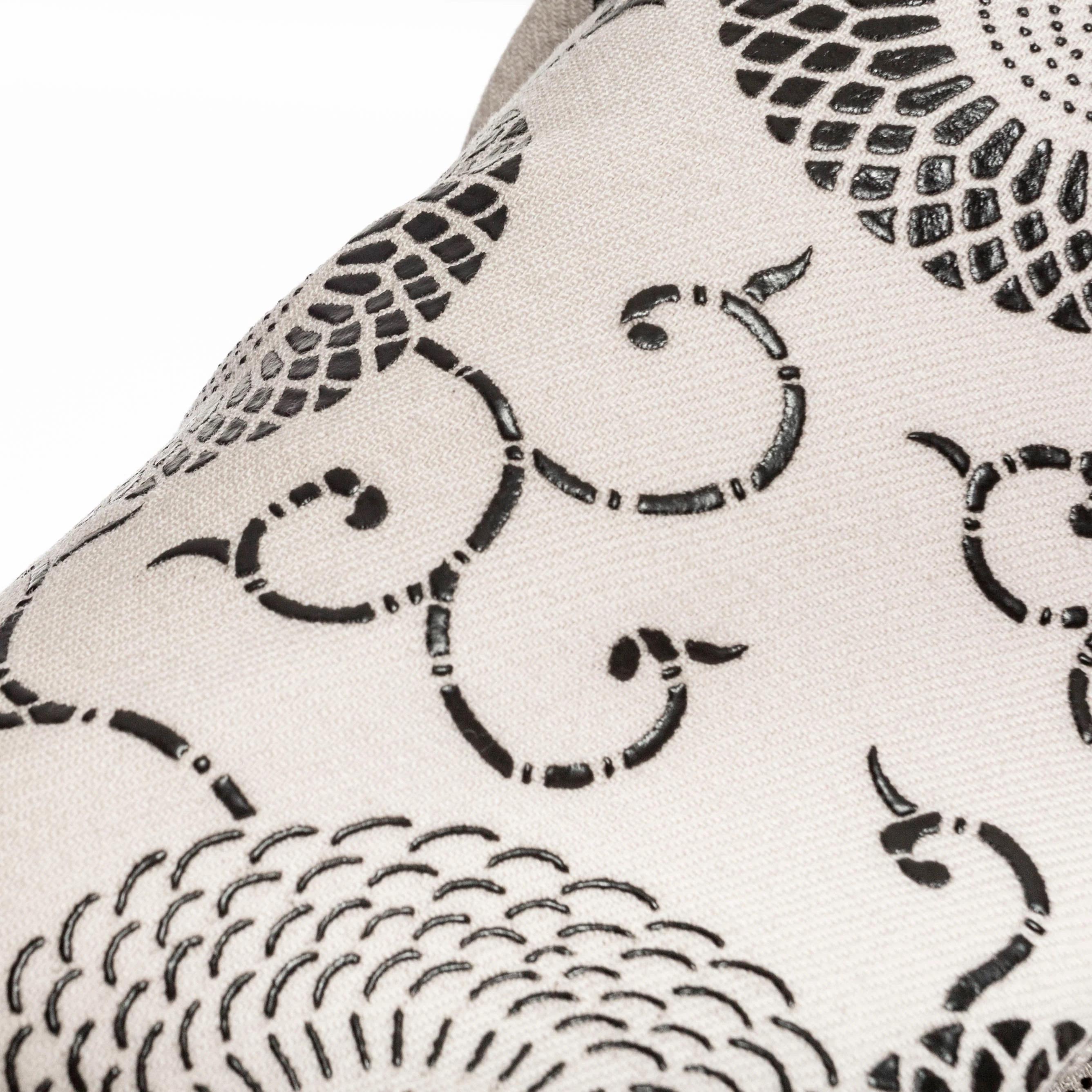 Etro Cappotto Swing con stampa floreale crema e nera Autunno2012 in vendita 5