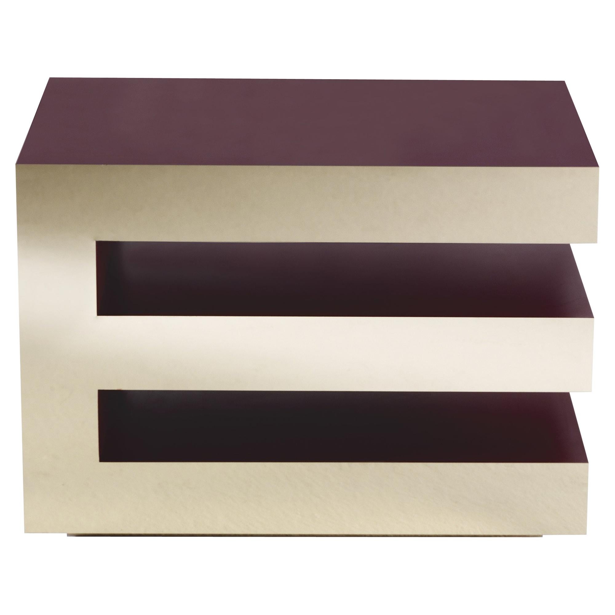 21st Century Econ Side Table in Wood by Etro Home Interiors
