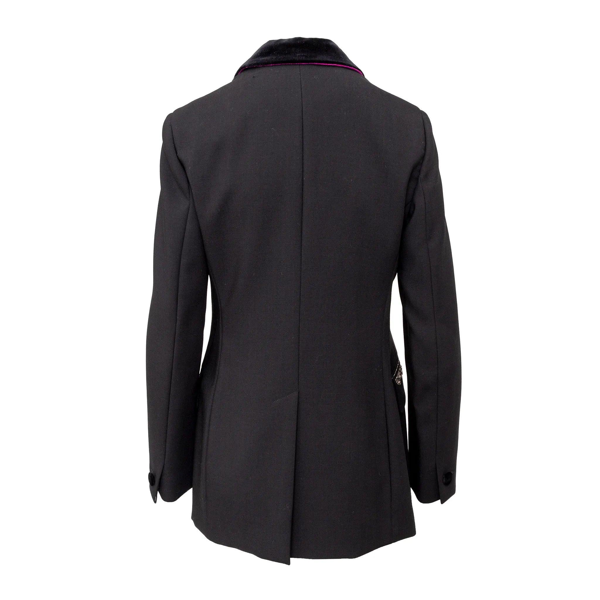 Nero Blazer ricamato di Etro - anni '10 in vendita