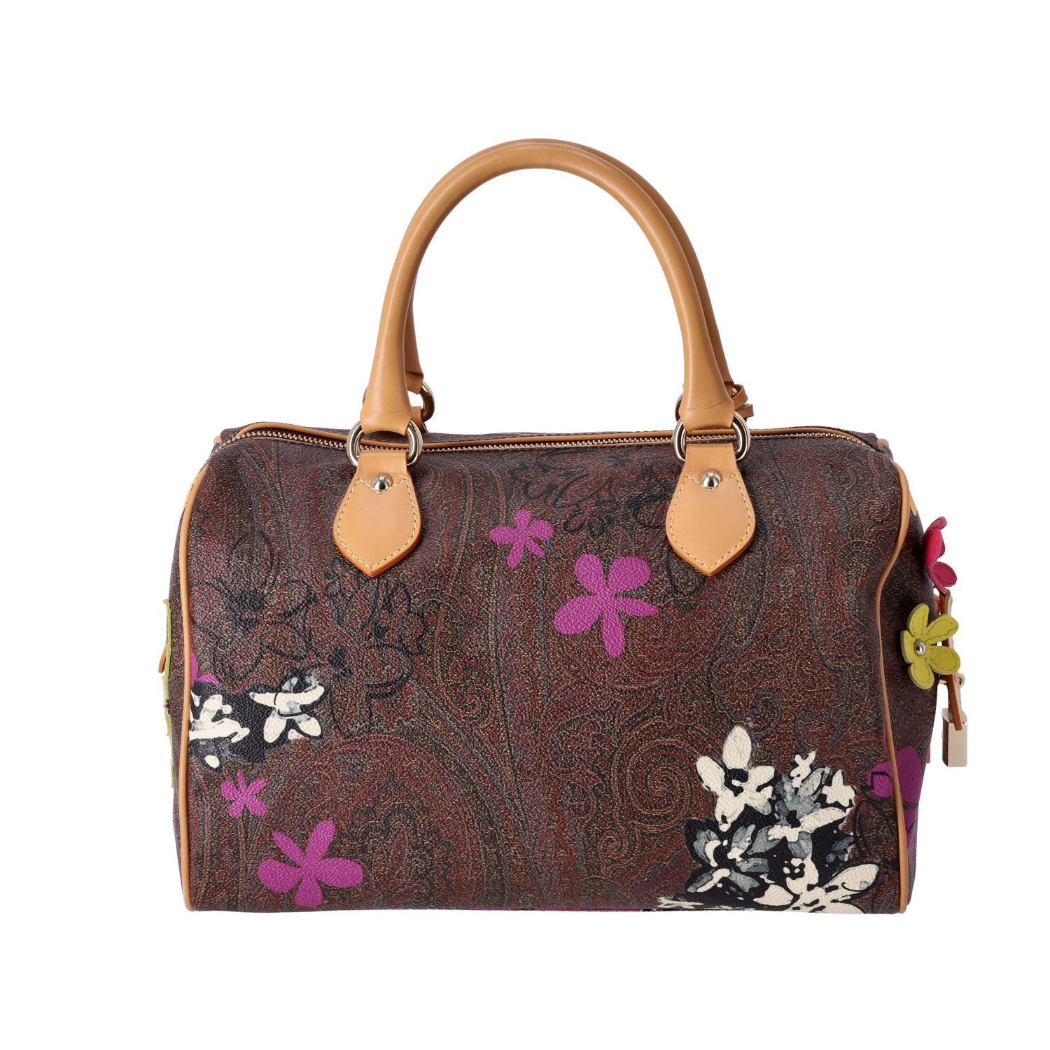 Etro Embroidered Paisley Jacquard Handbag In Excellent Condition In London, GB