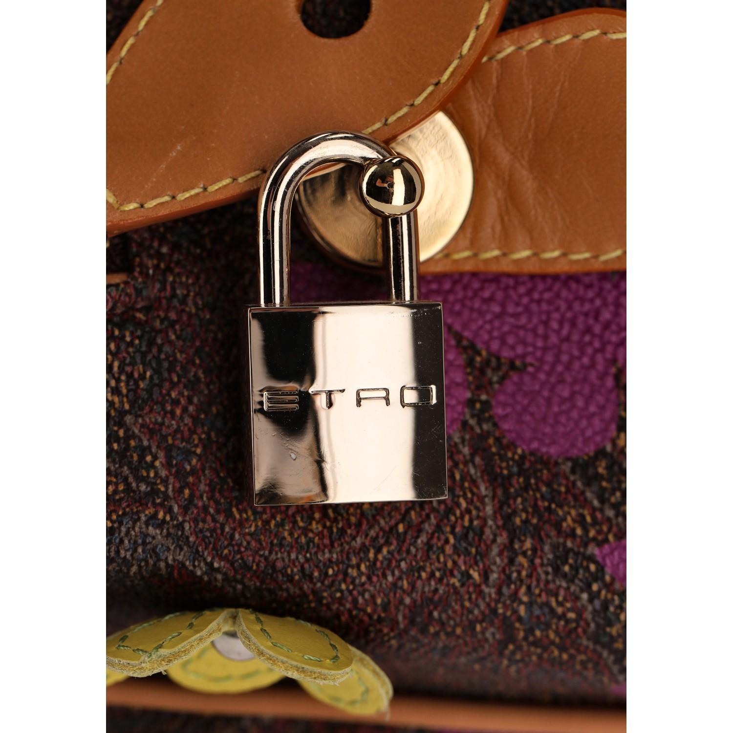 Etro Embroidered Paisley Jacquard Handbag 2