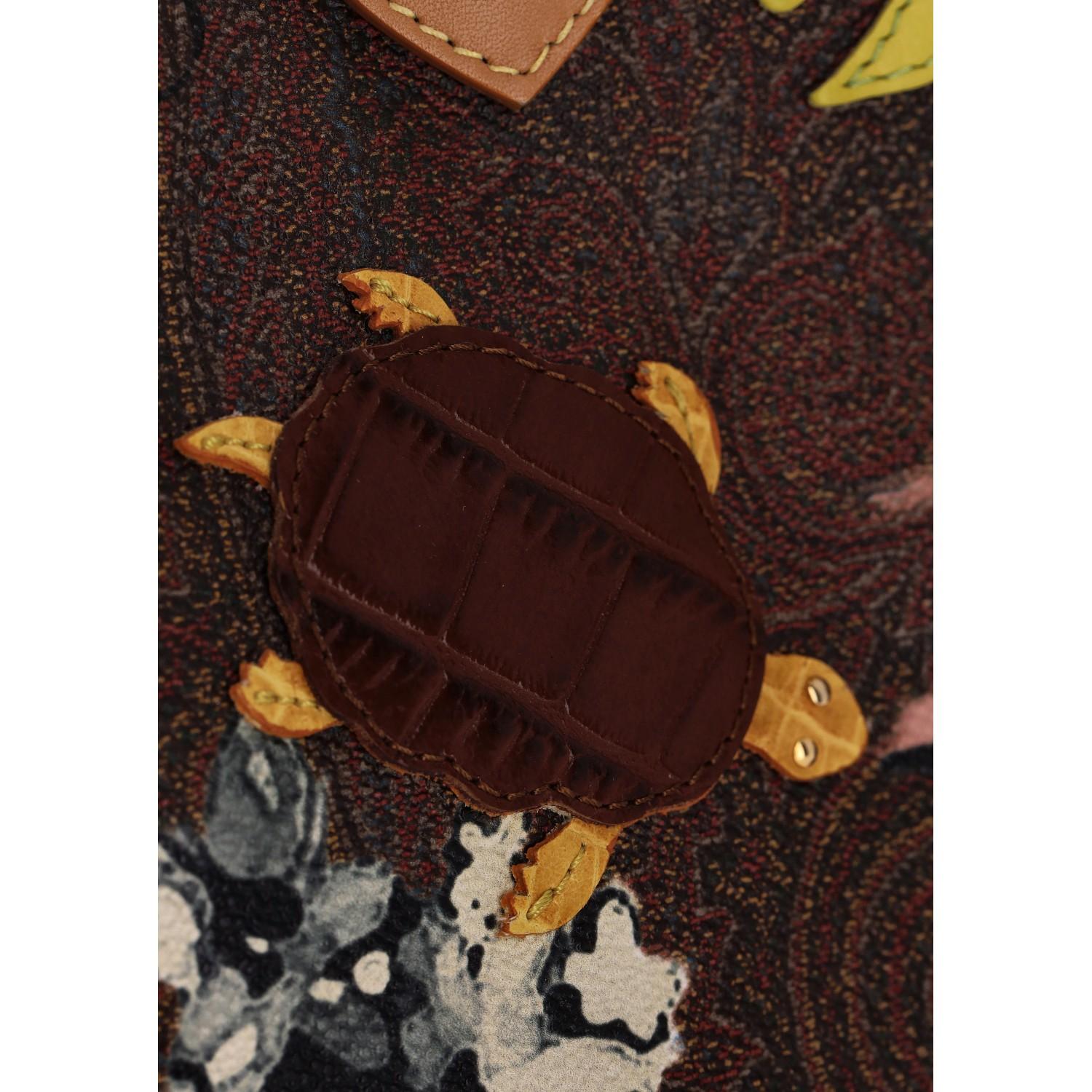 Etro Embroidered Paisley Jacquard Handbag 4