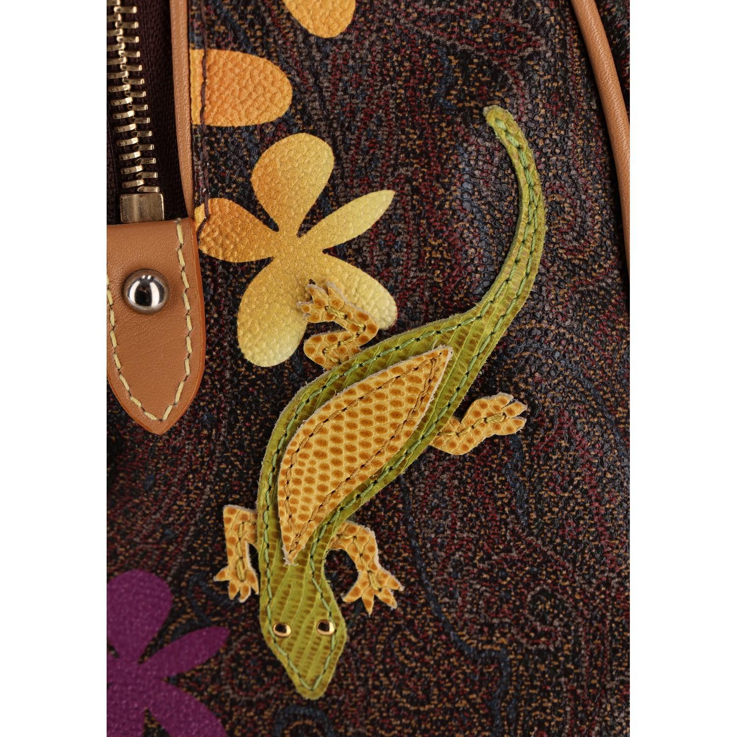 Etro Embroidered Paisley Jacquard Handbag 5