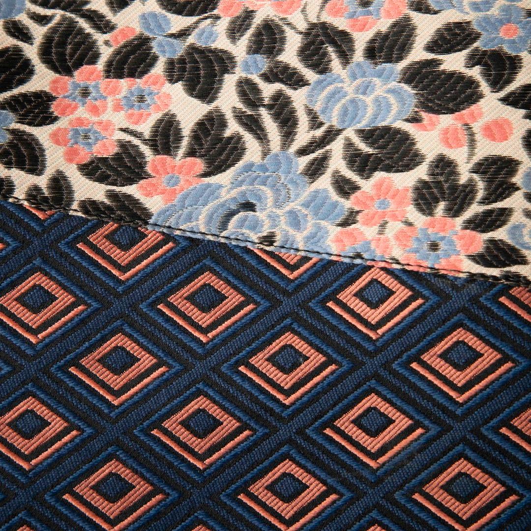 Etro Floral Knielanges Kleid mit kurzen Ärmeln Größe XL (Braun) im Angebot