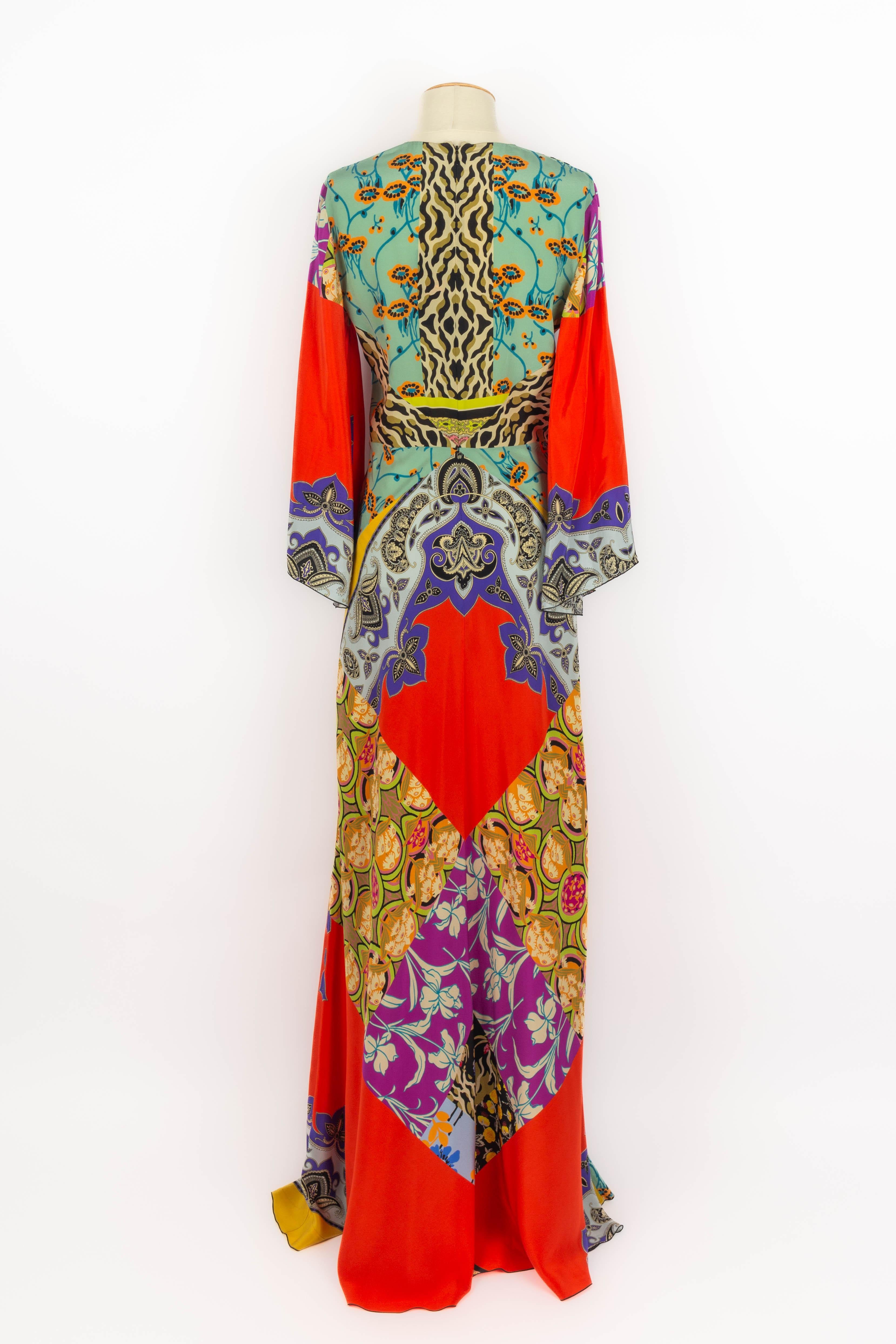 Robe à fleurs Etro Excellent état - En vente à SAINT-OUEN-SUR-SEINE, FR