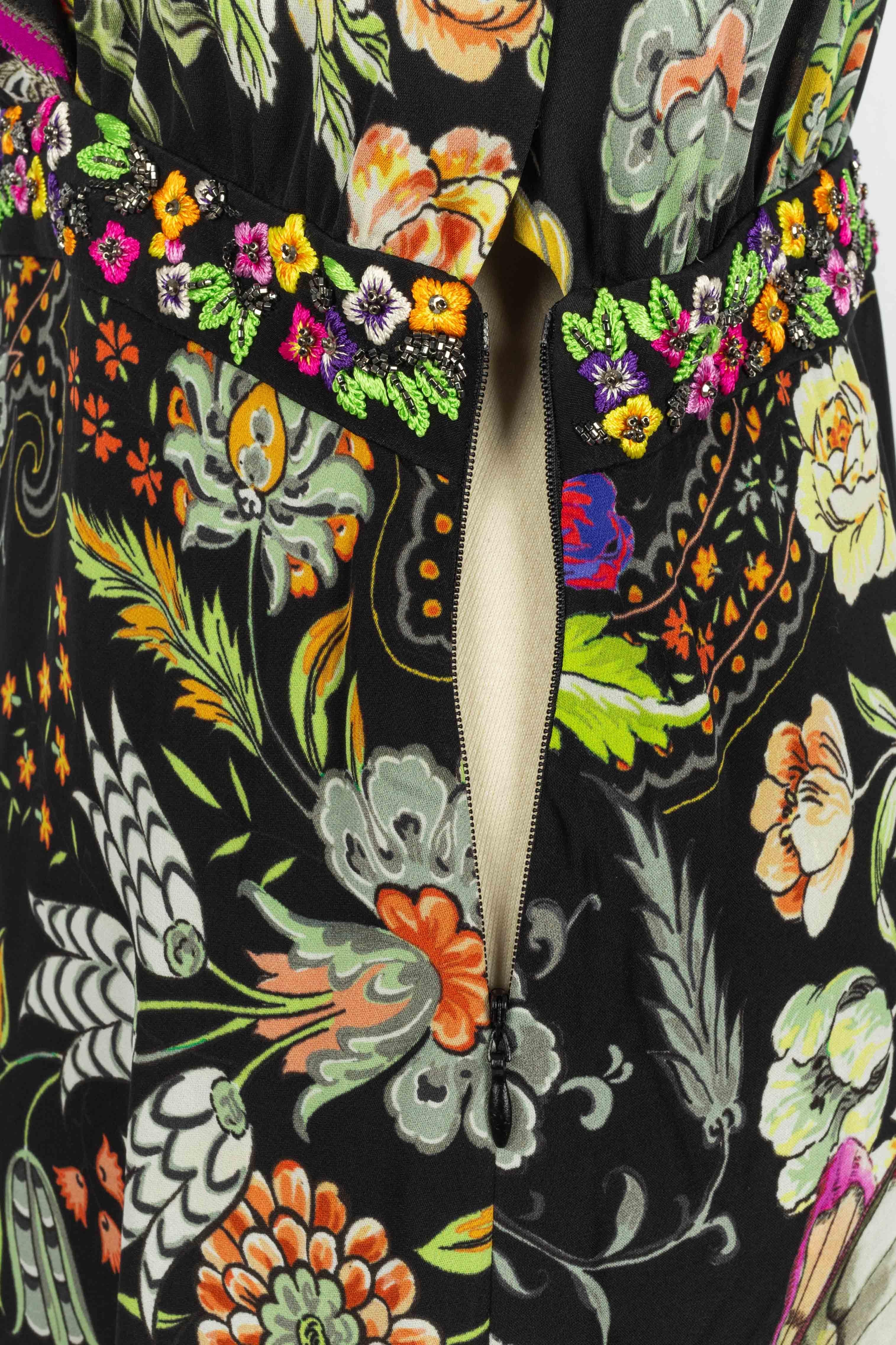 Etro Blumenkleid im Angebot 4