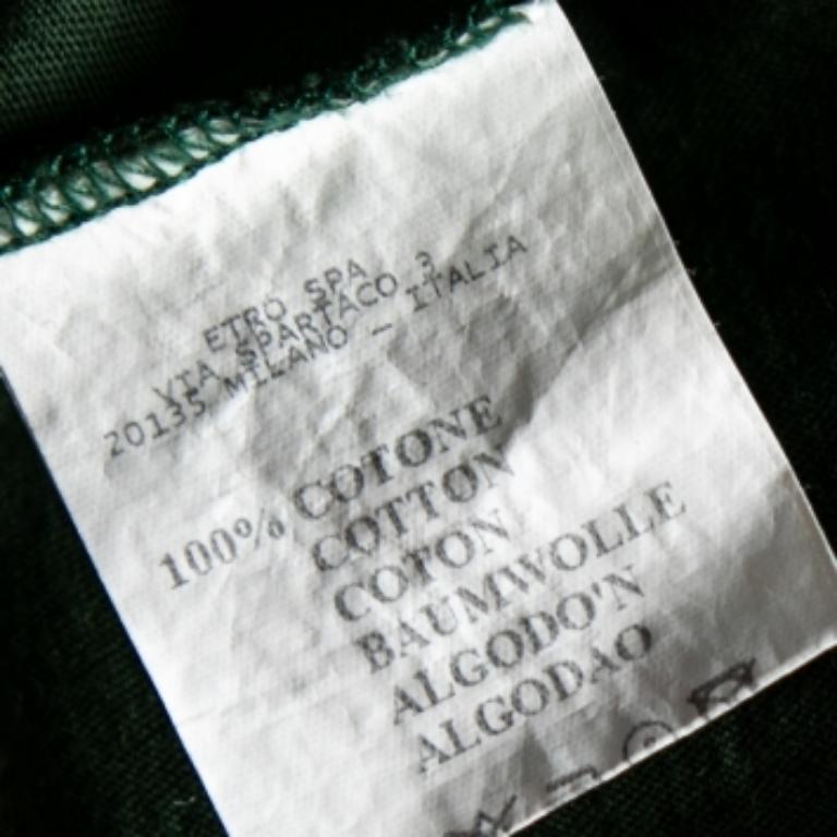 Etro T-shirt à manches courtes en coton imprimé cachemire vert S Bon état - En vente à Dubai, Al Qouz 2