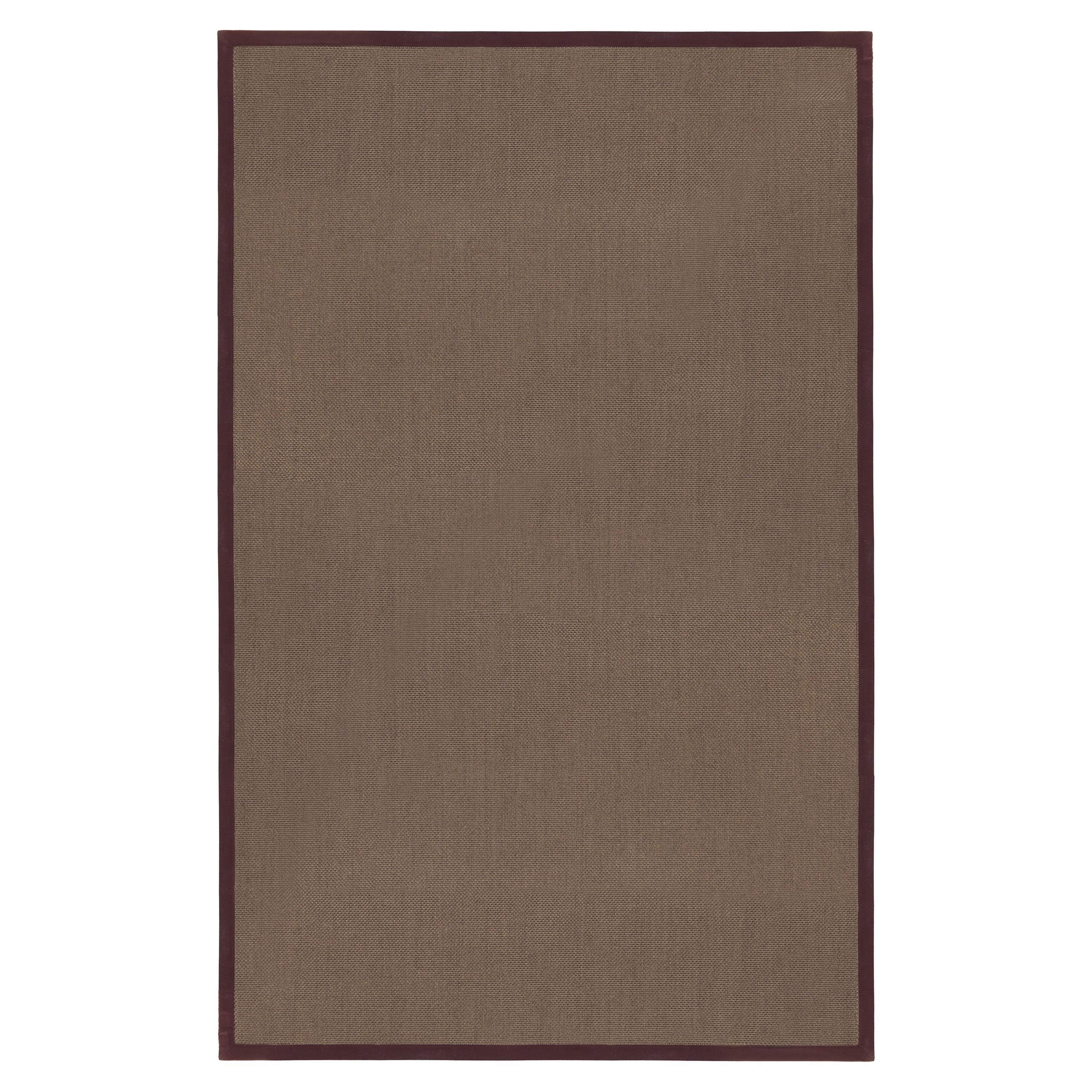 21st Century Himba Sisal Rug in Nubuck Leather by Etro Home Interiors For Sale