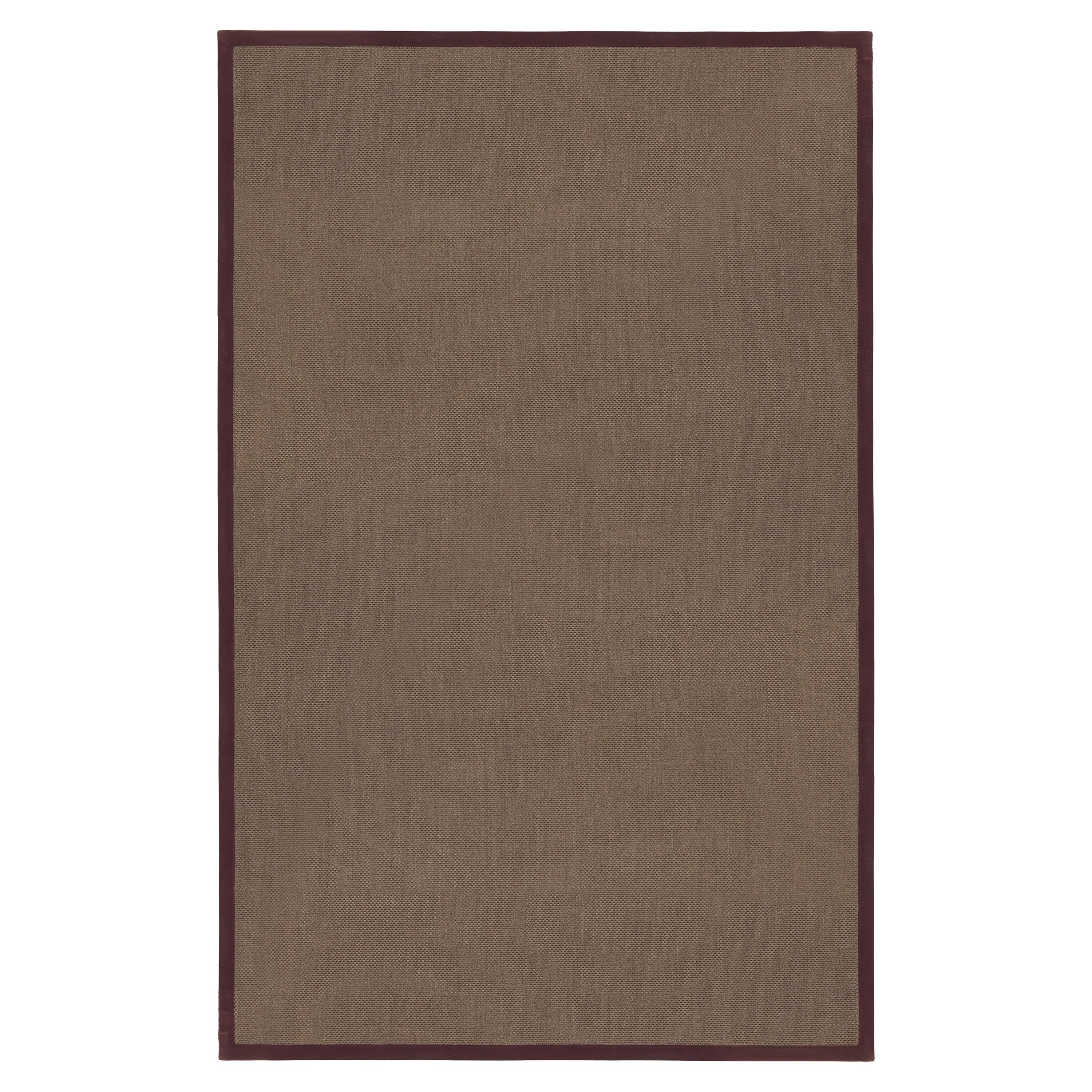 21st Century Himba Sisal Rug in Nubuck Leather by Etro Home Interiors For Sale