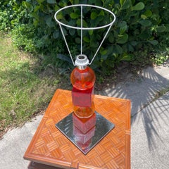 Colección ETRO Home Lámpara de sobremesa de cristal de Murano soplado con forma apilada