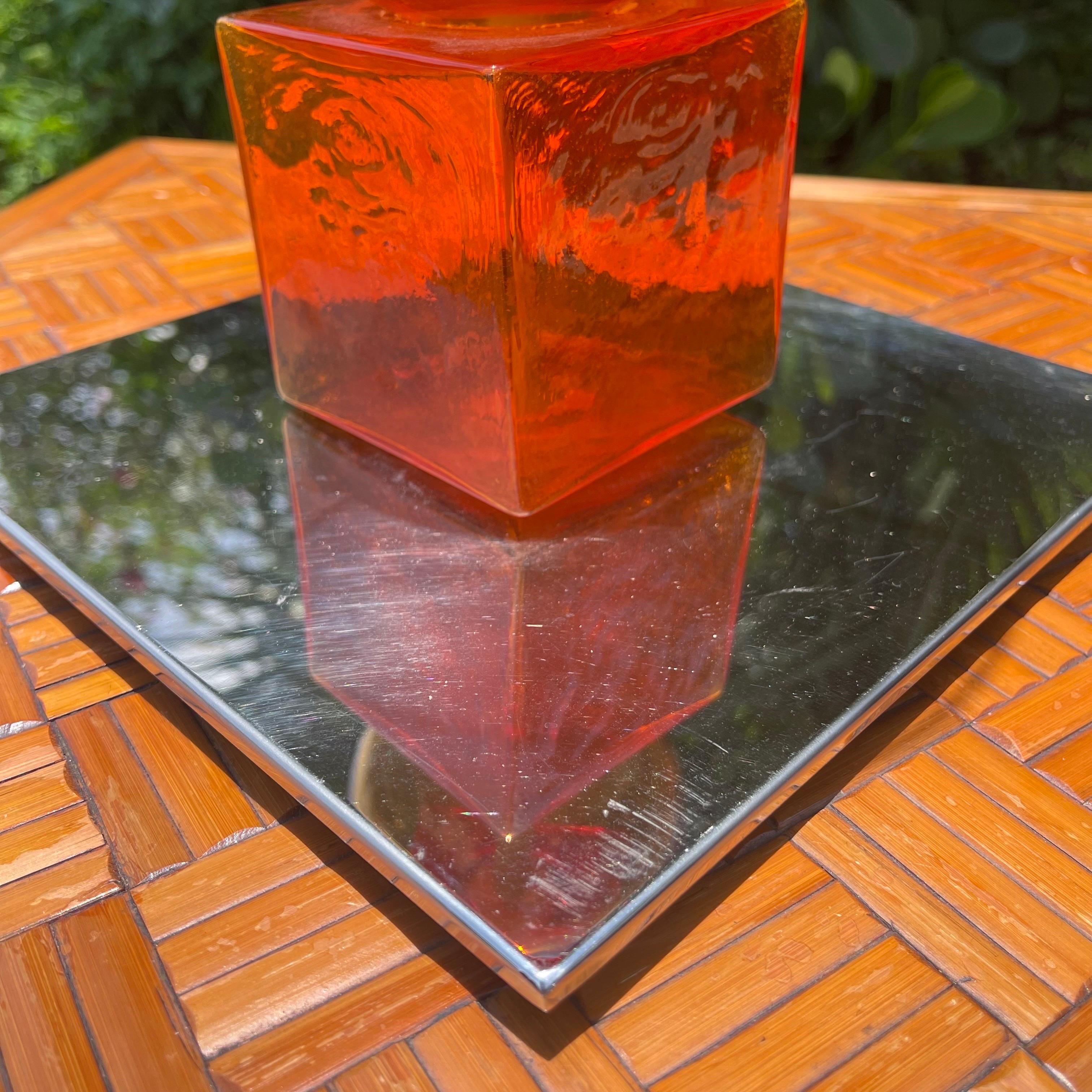 ETRO Home Collection Geblasenes Murano-Glas Stacked Shape Tischlampe im Angebot 2