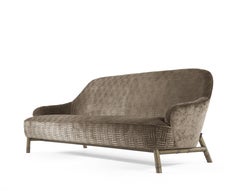 21st Century Frida 3-Seater Sofa in Velvet by Etro Home Interiors