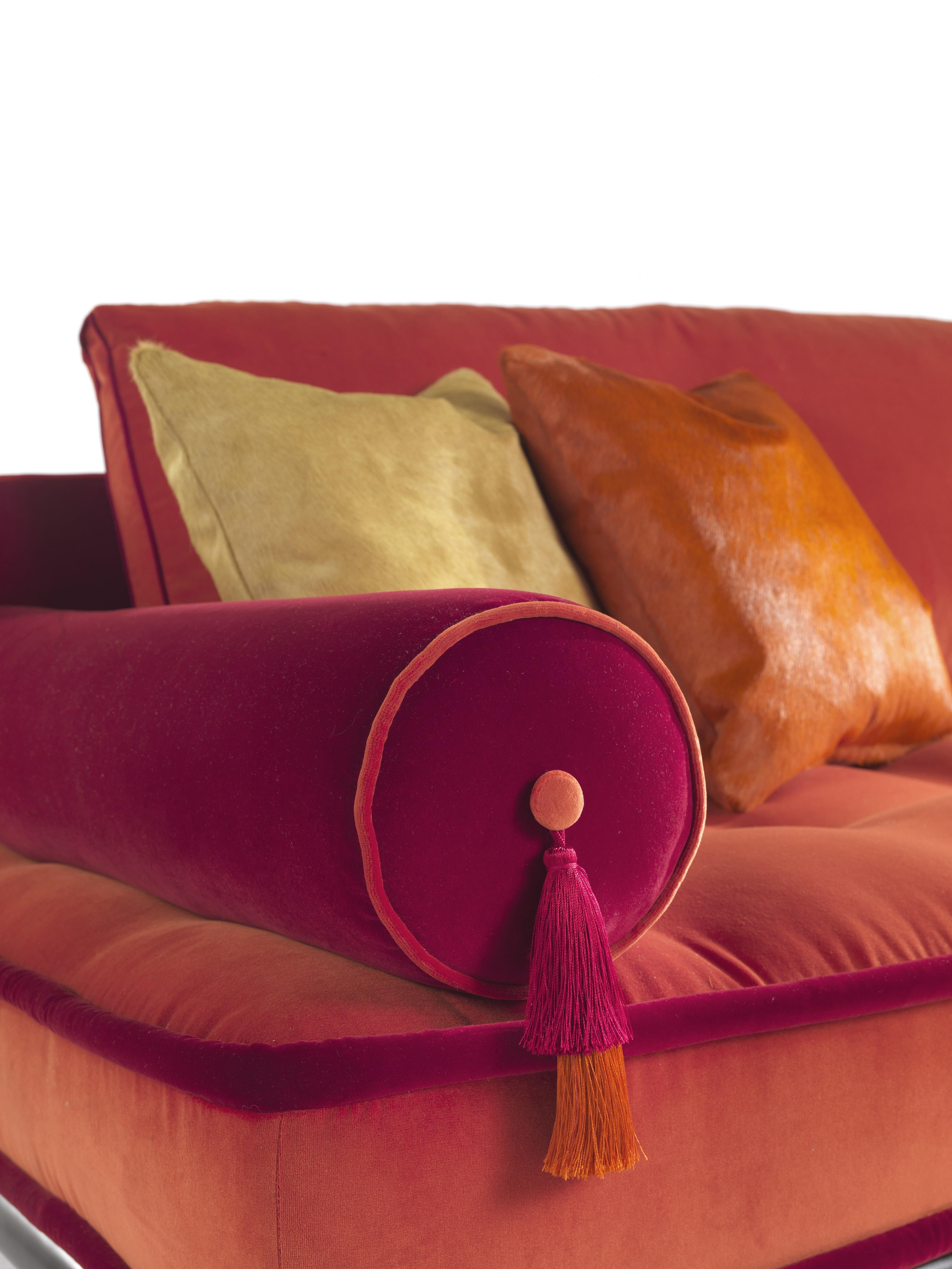 21. Jahrhundert Woodstock 4-Sitzer-Sofa aus Samt von Etro Home Interiors (Italienisch) im Angebot
