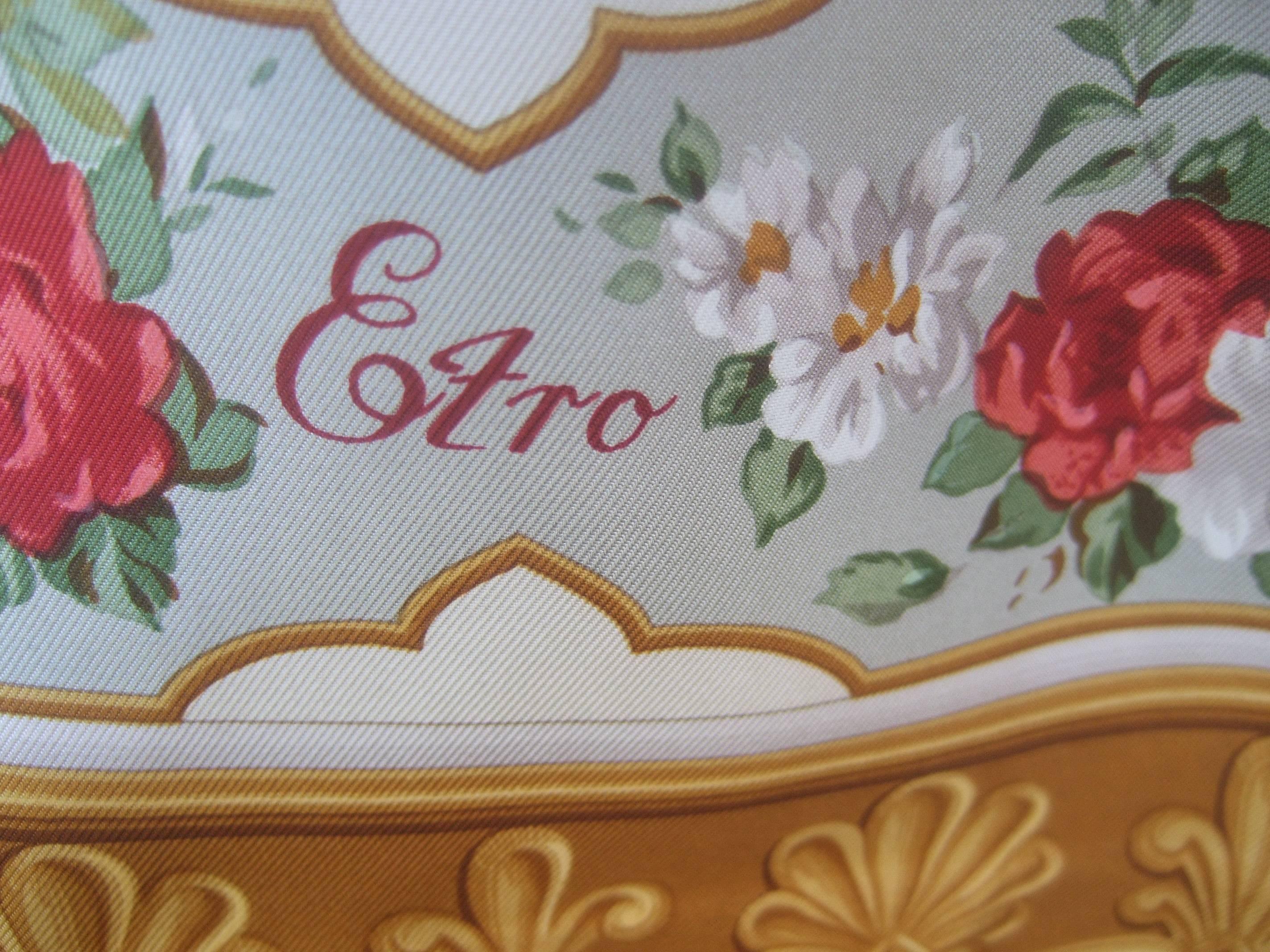 Etro Italian Silk Graphic Print Jacket 21st C 5