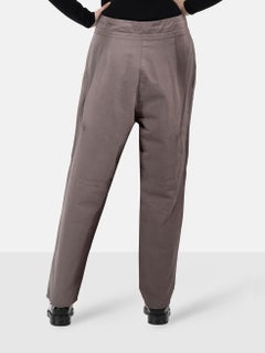 Etro Mauve Tapered High Rise Trousers Size M