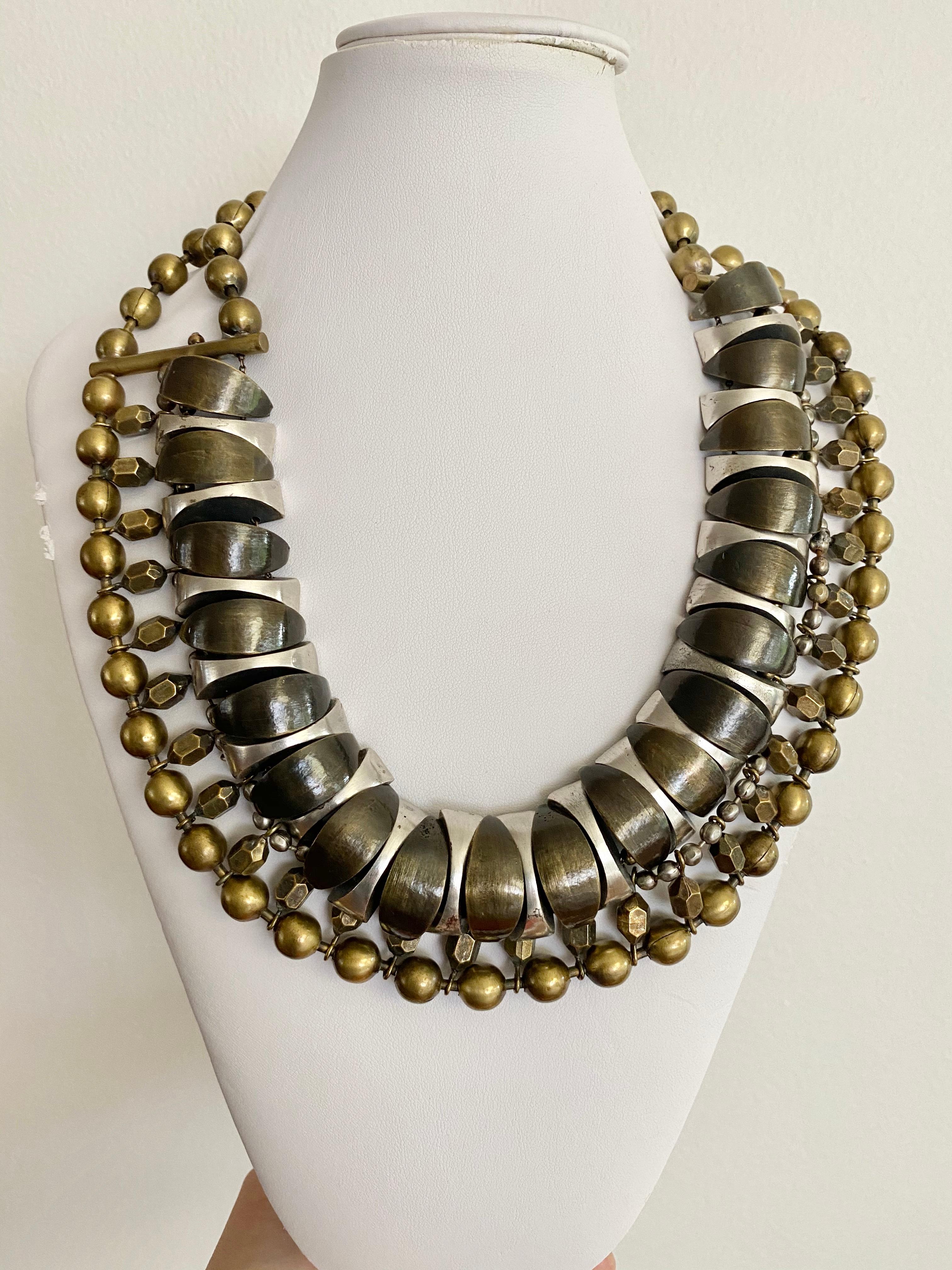 ETRO Metal Bib Nekclace 5