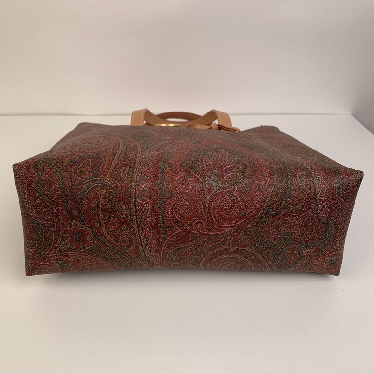 Sold at Auction: Etro Milano Paisley Duffle Bag