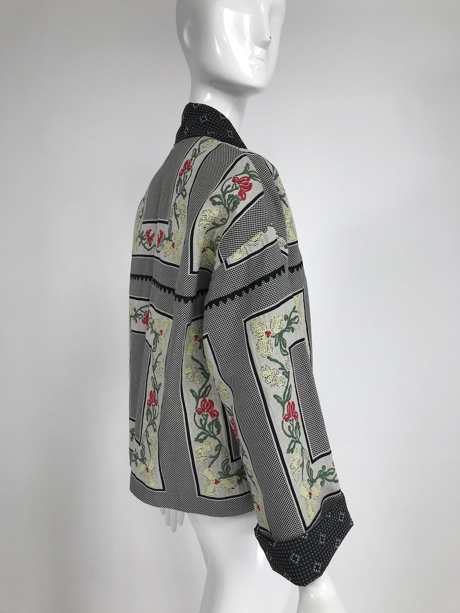 Women's or Men's Etro Mix Print Kimono Jacket