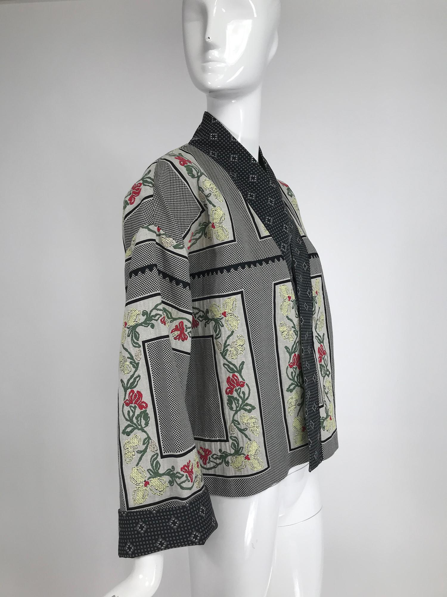Etro Mix Print Kimono Jacket 2
