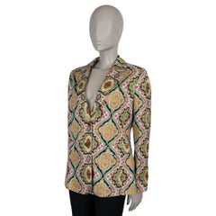 ETRO Multi-Seide 2024 FLORAL TWILL Blazer 42 M