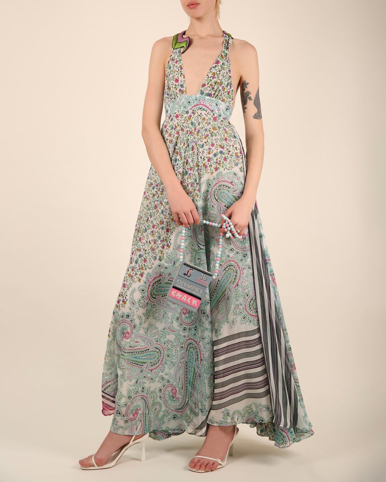 ワンピース ETRO Viscose dress with multicolor print Etro Viscose Dress With Multicolor Print Dress - Multicolor