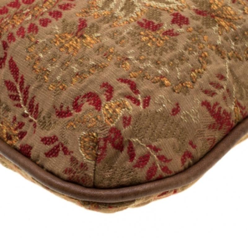 Mehrfarbiger Hobo aus Pelz und Jacquard von Etro im Angebot 2