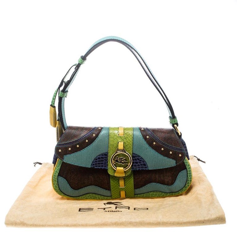 Authentic Etro Milano boston bag, Luxury, Bags & Wallets on Carousell