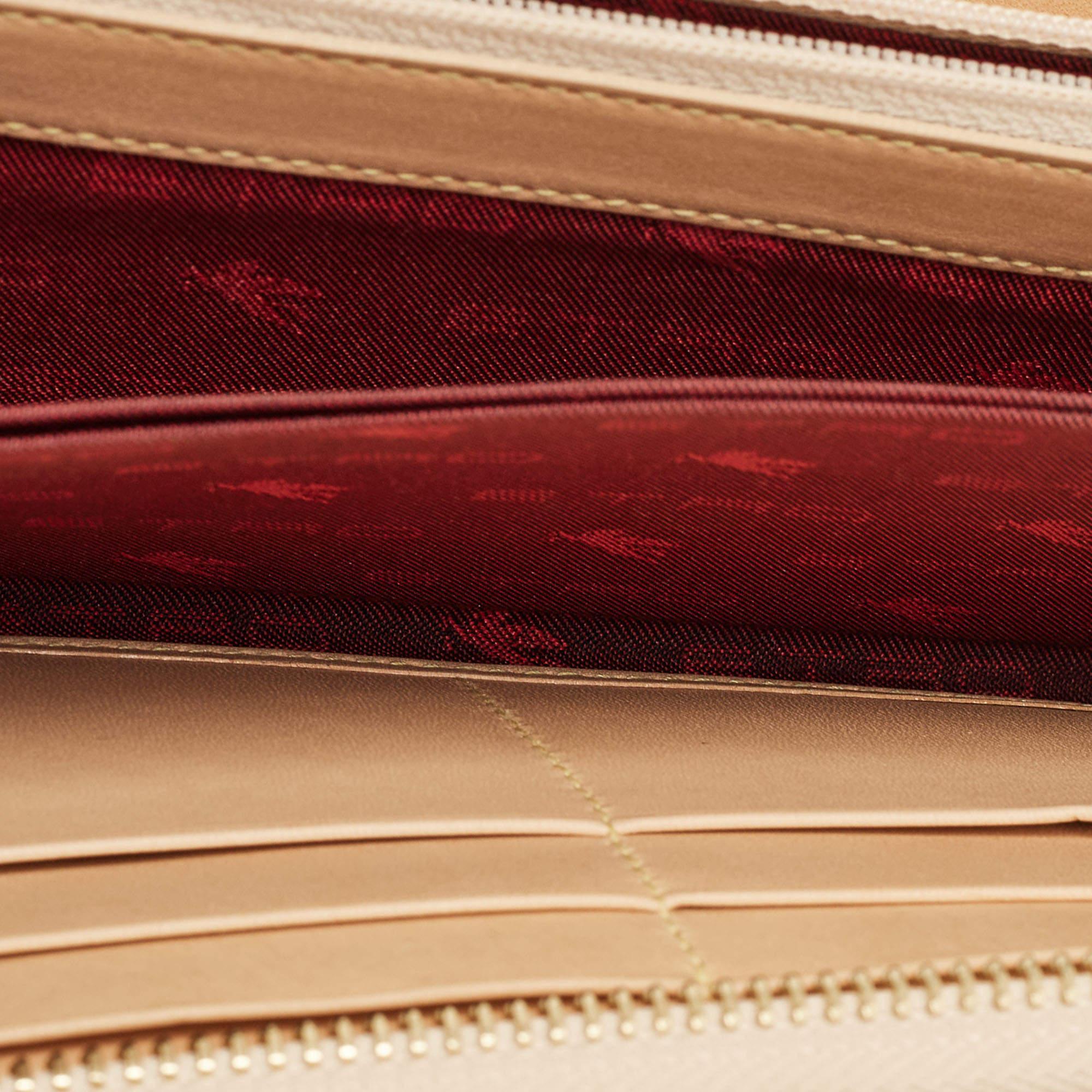Etro Mehrfarbiges Portemonnaie aus Leder mit Paisleymuster und Continental Wallet im Angebot 2