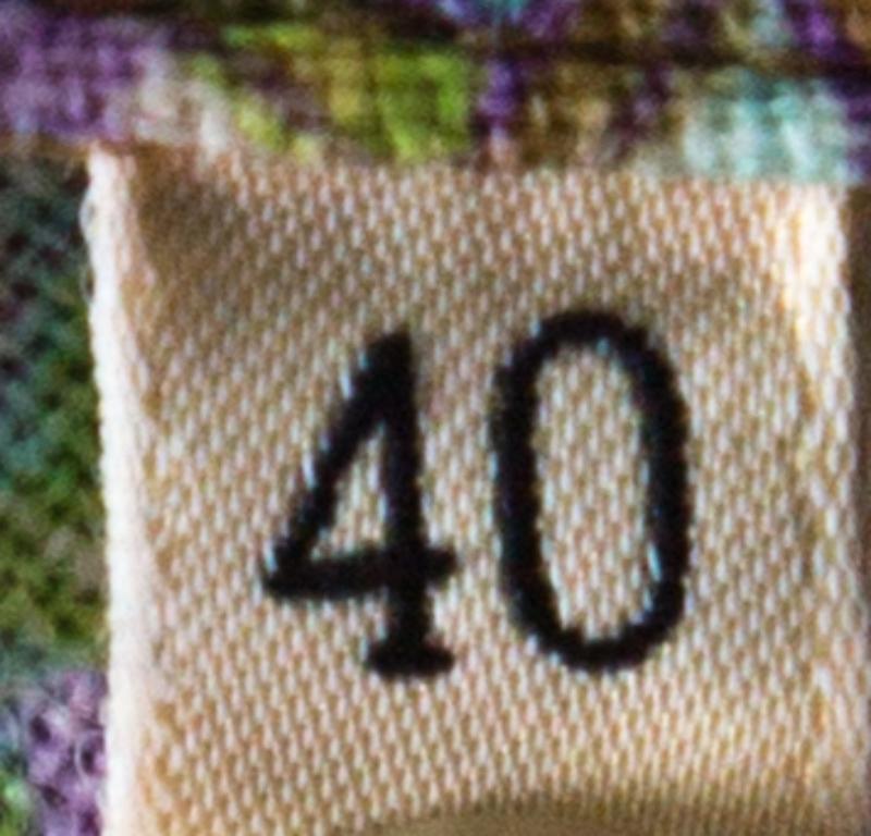 Gris Etro Chemise à manches longues et boutons à l'avant en lin imprimé cachemire multicolore S en vente