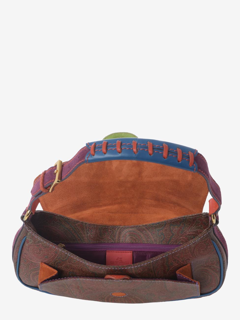 Women's Etro Multicolor Patterned Shoulder Bag For Sale