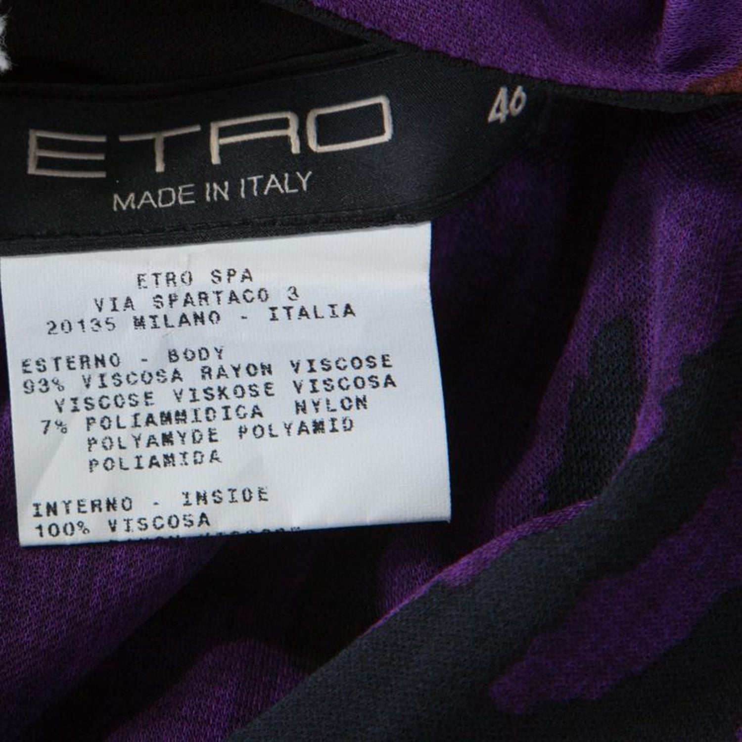 Etro Multicolor Printed Jersey Lace Sleeve Detail Maxi Dress L For Sale At 1stdibs