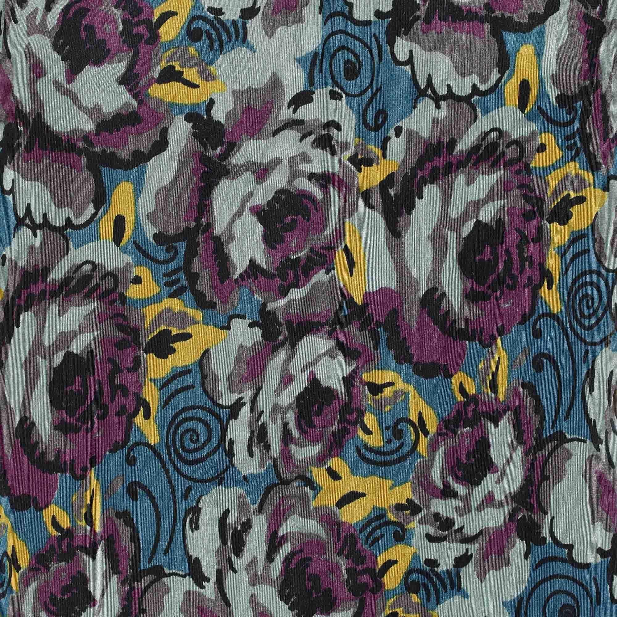 Noir Etro - Mini robe en jersey imprimé multicolore M en vente