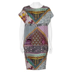 Etro Multicolor Printed Silk Oversized Shift Dress M