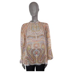 Chemisier ETRO multicolore 2022 PAISELY CHIFFON PEASANT Chemisier 42 M
