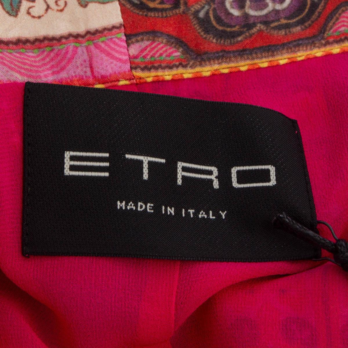 Donna ETRO Giacca JACQUARD KIMONO 2020 in misto seta multicolore 42 M