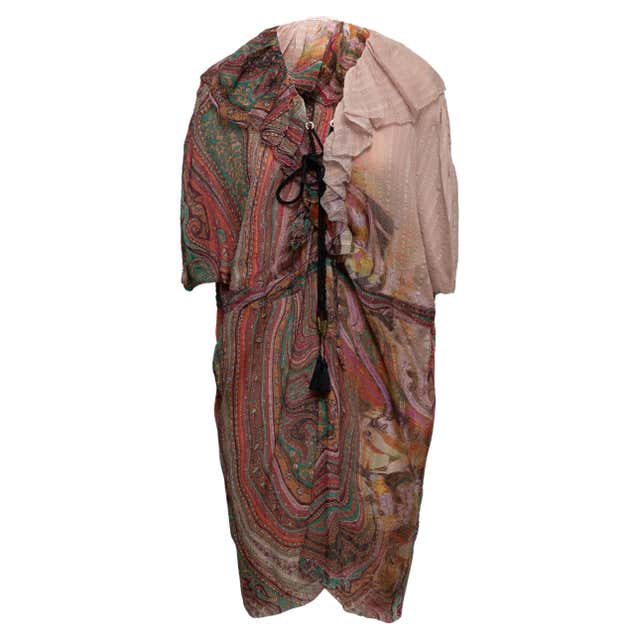 Paisley Silk Dresses - 72 For Sale on 1stDibs | silk paisley dress ...