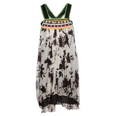 Etro, robe générale multicolore avec broderie