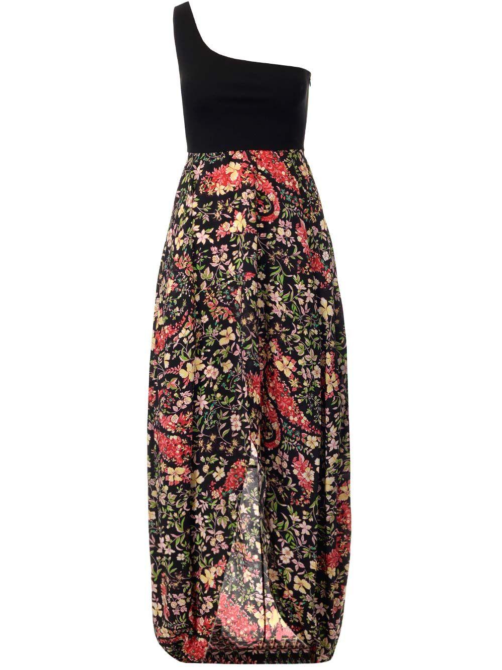 Etro One Shoulder Floral Print Dress Size 42 NWT en vente 2