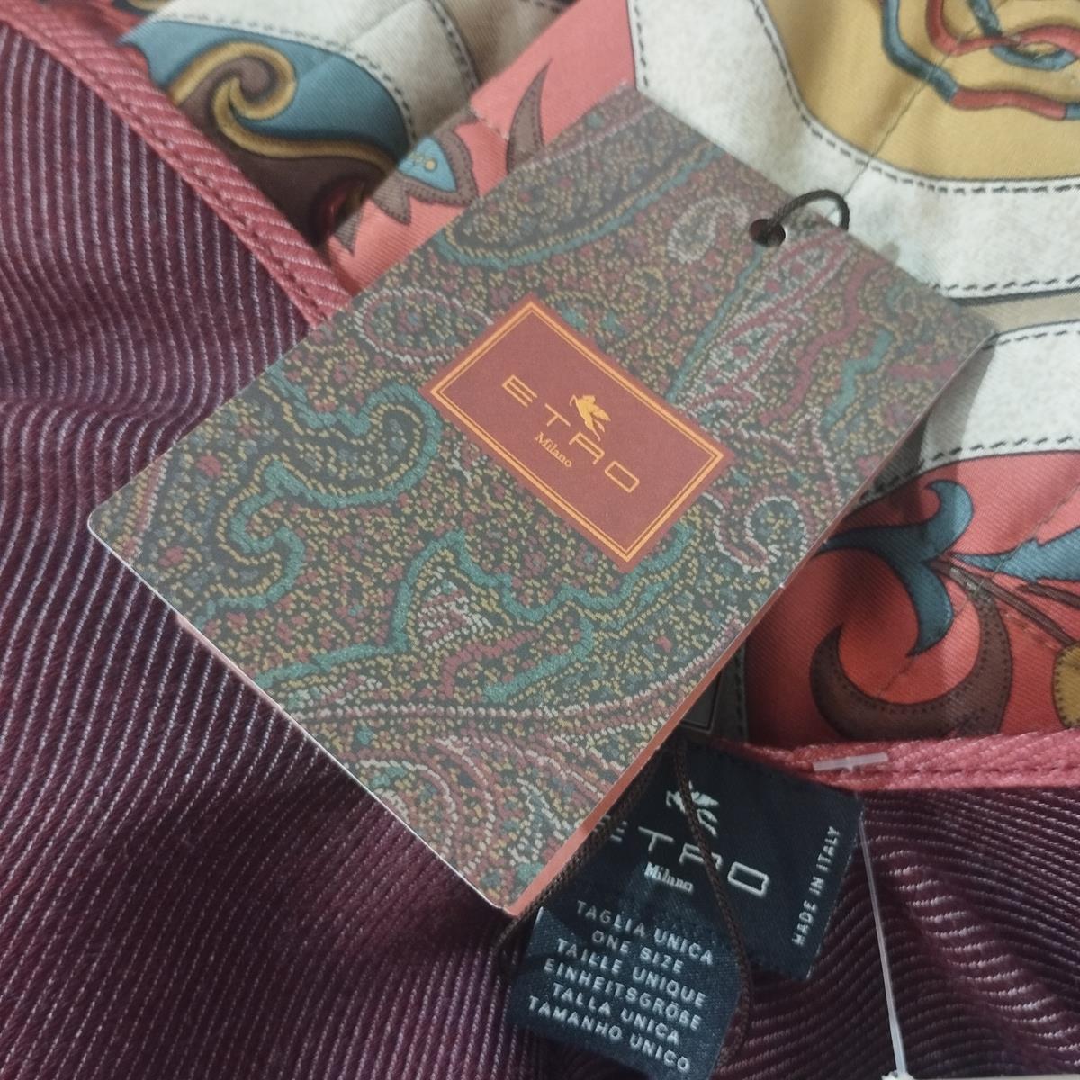 Etro Paisley Cape In New Condition In Gazzaniga (BG), IT