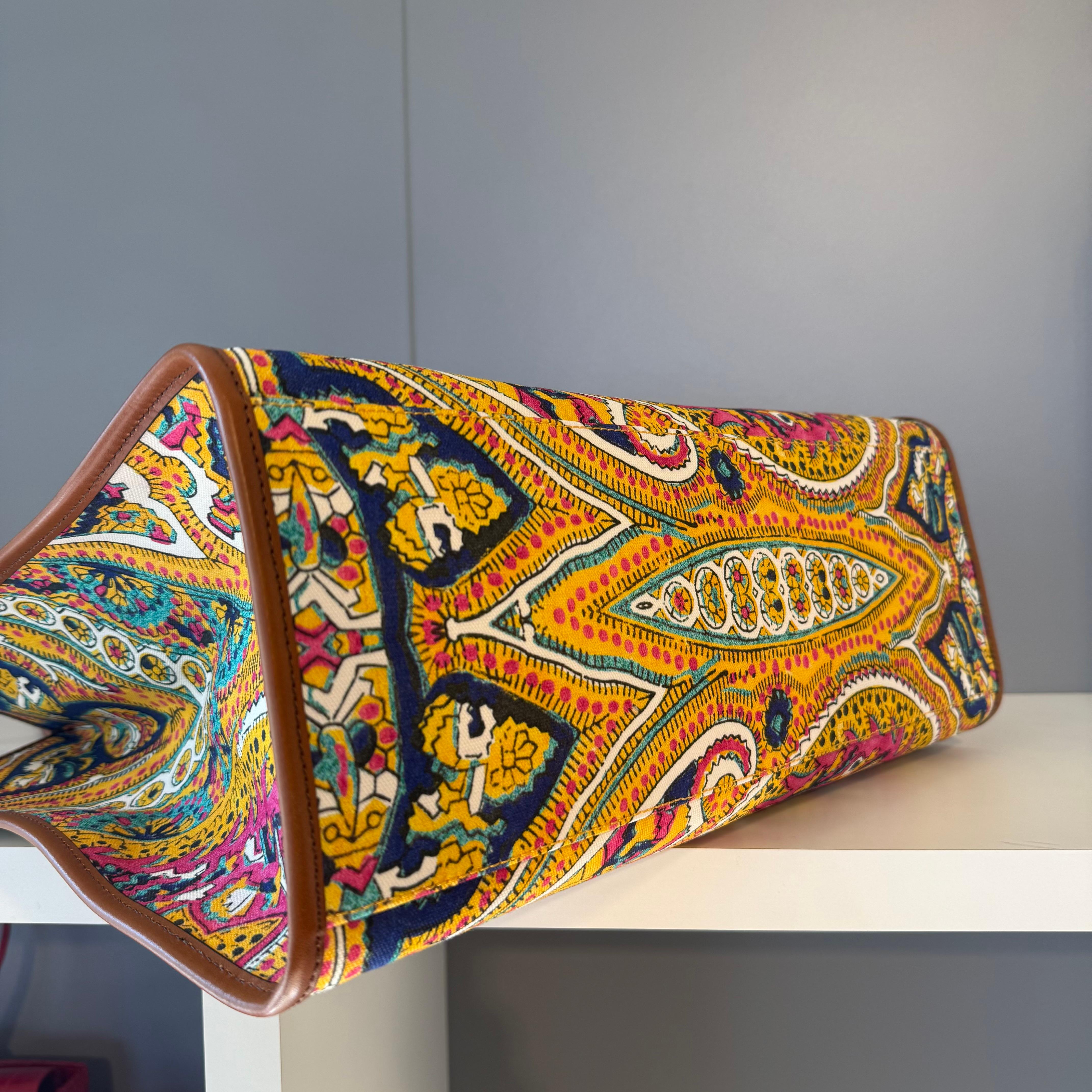 Etro Paisley Globetrotter Shopping Bag 1