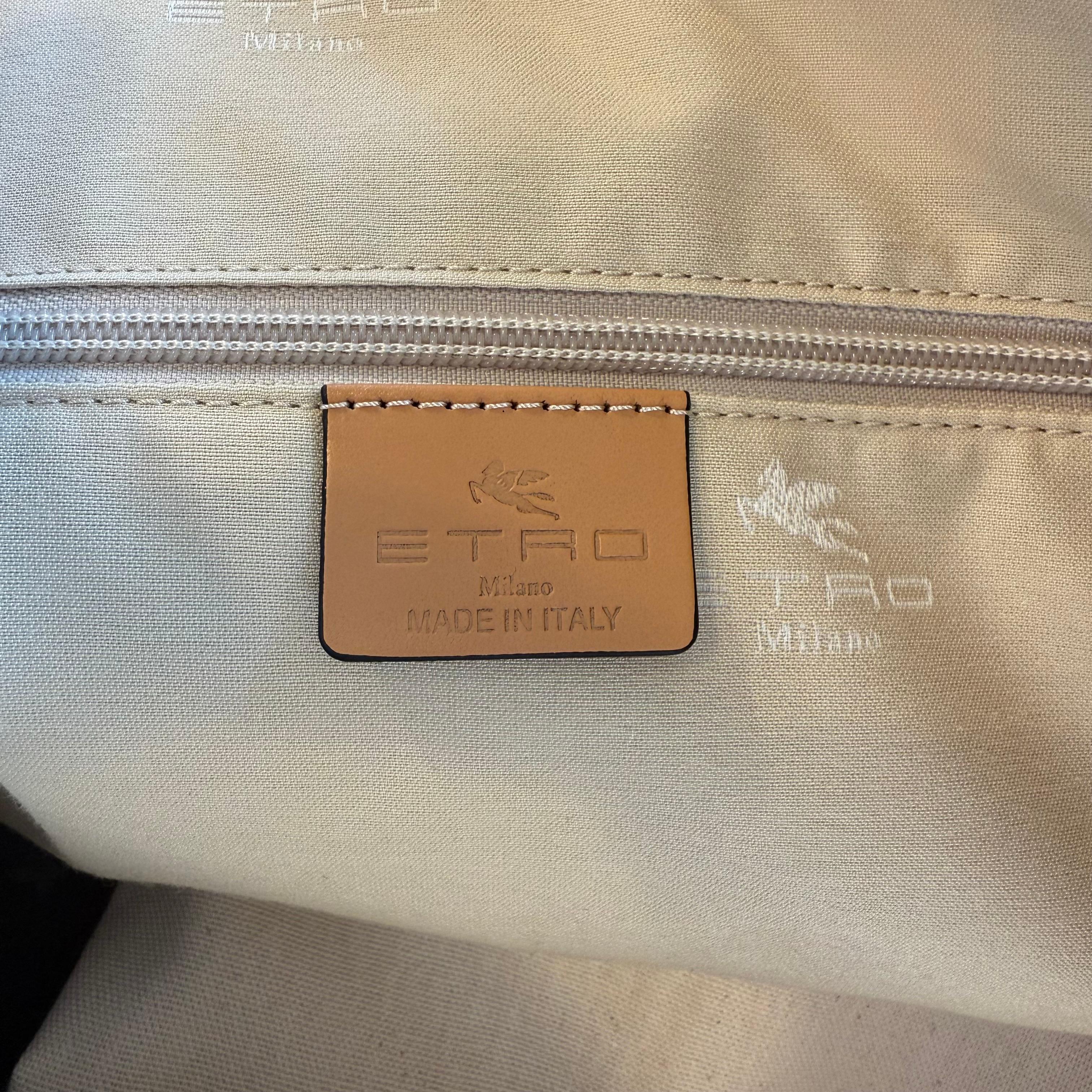 Etro Paisley Globetrotter Shopping Bag 3
