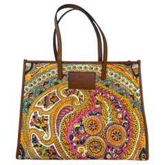 Etro Paisley Globetrotter Shopping Bag