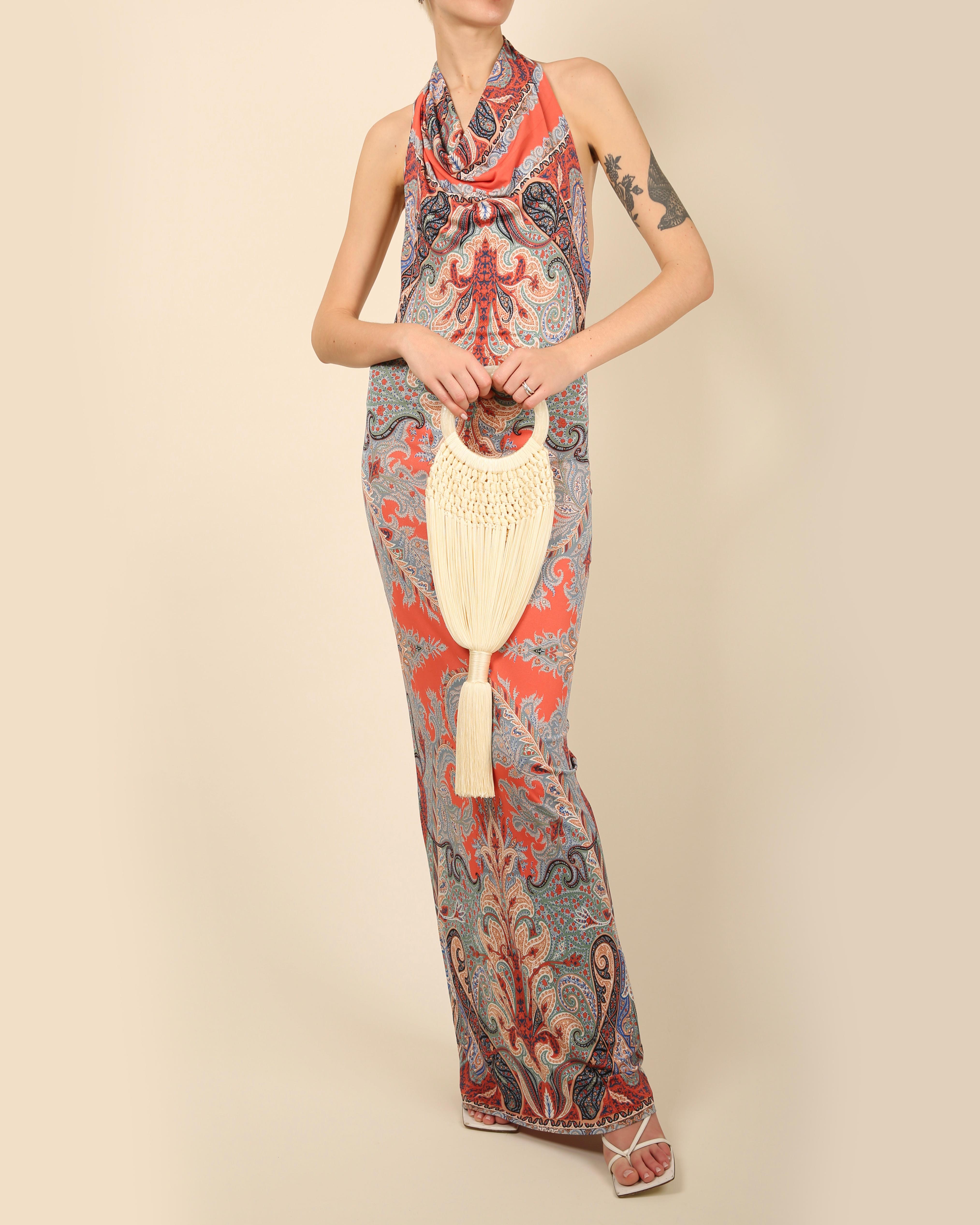 white halter neck backless dress