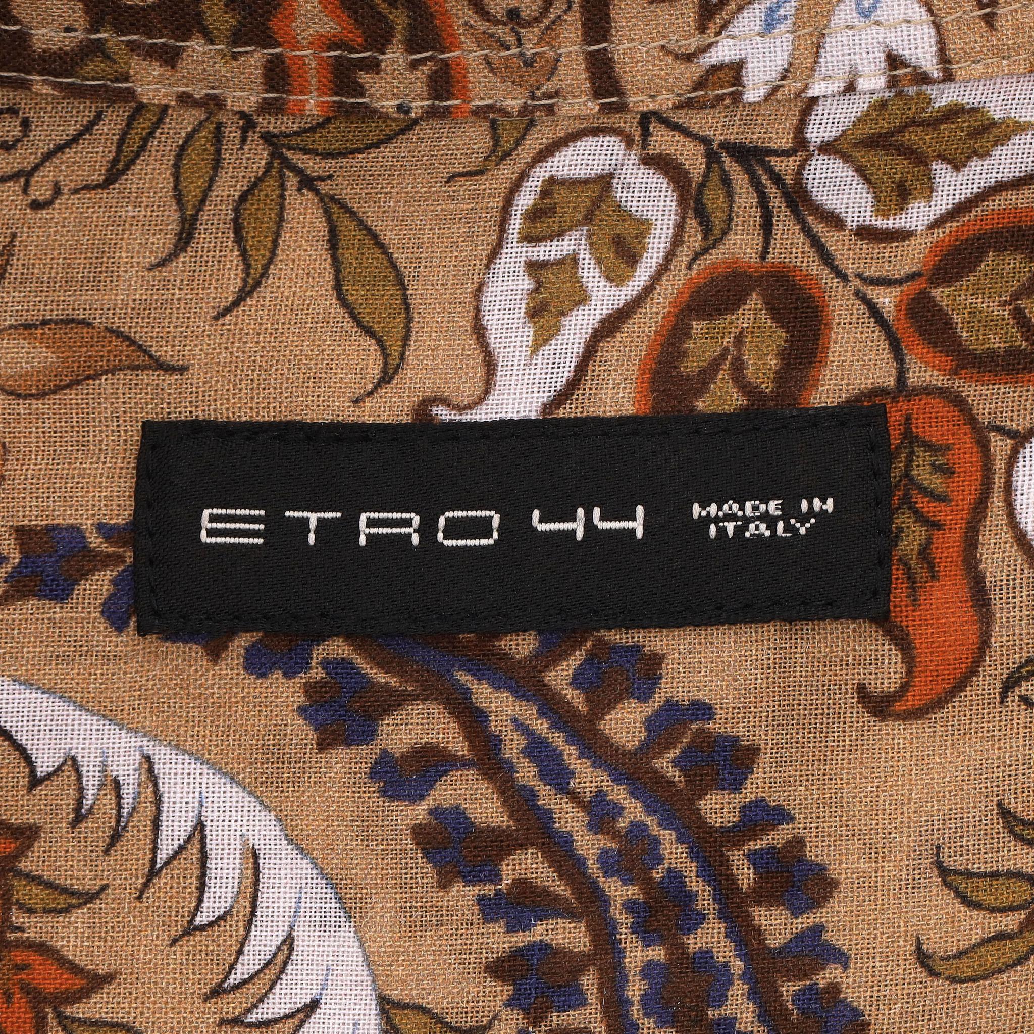 Etro - Chemise à imprimé cachemire en vente 1