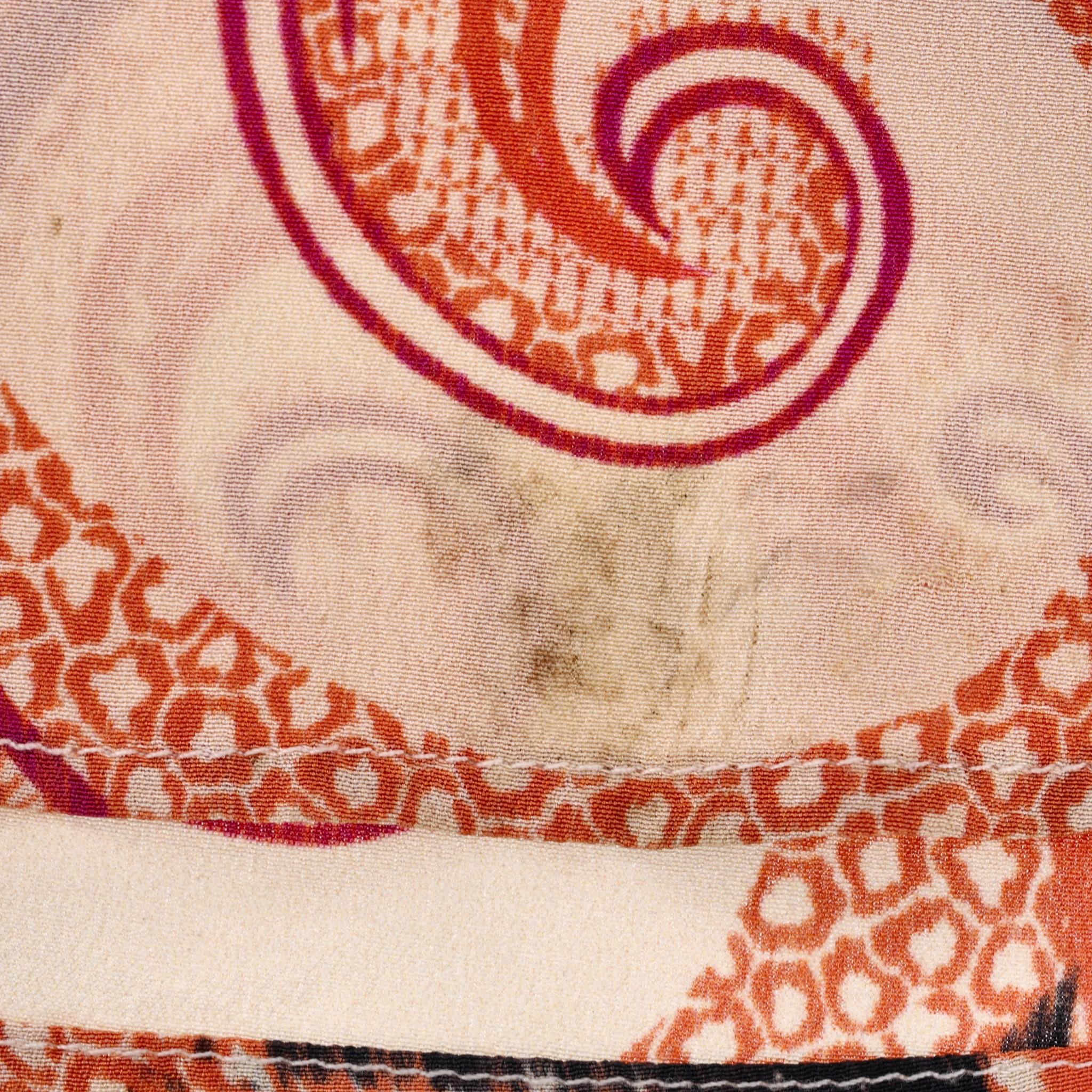 Etro Paisley Print Silk Maxi Dress 4