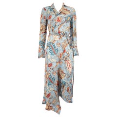Etro Paisley Print Wrap Dress Size XS