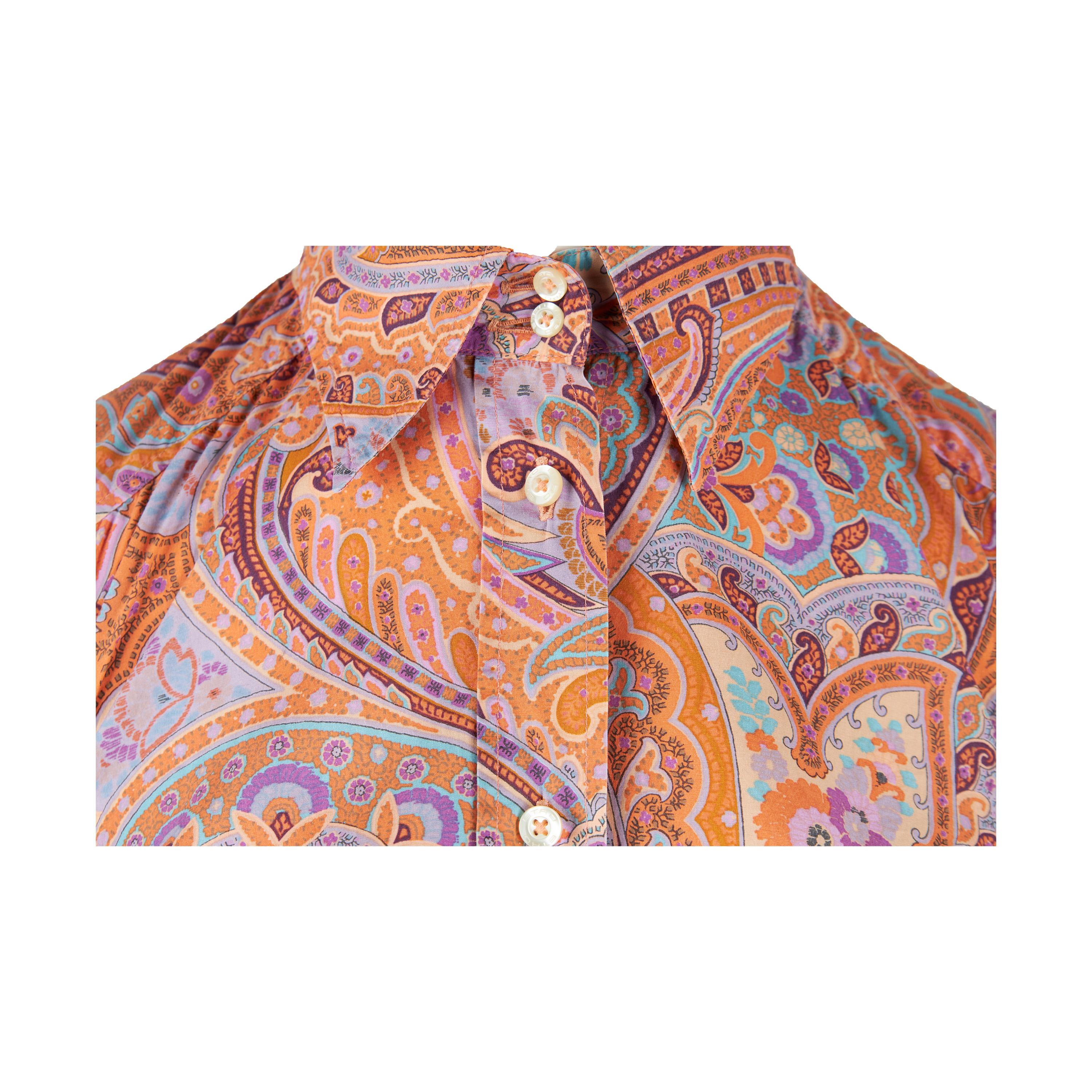 Women's Etro Paisley Printed Shirt For Sale